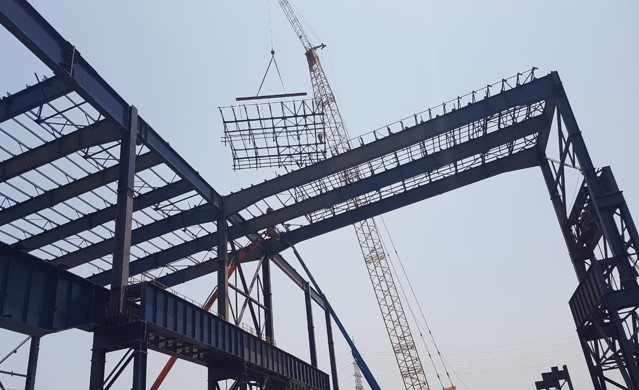 JSW Severfield Ltd. Crane Girder Structure, Dolvi