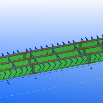 Steel Girder For Span Scp 13 To Scp 14